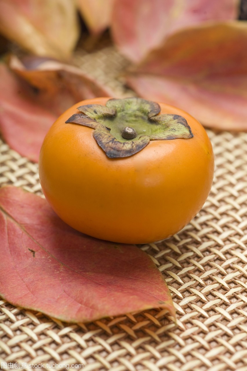 秋日靜物 無人室內的柿子時光