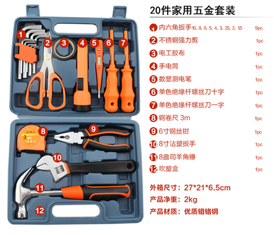 從工具箱看手藝 立BO LE-BOW 20件套裝評(píng)測(cè)
